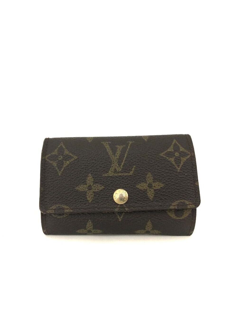 Louis Vuitton Monogram Multicles 6 Ring Key Case Brown 40-101225